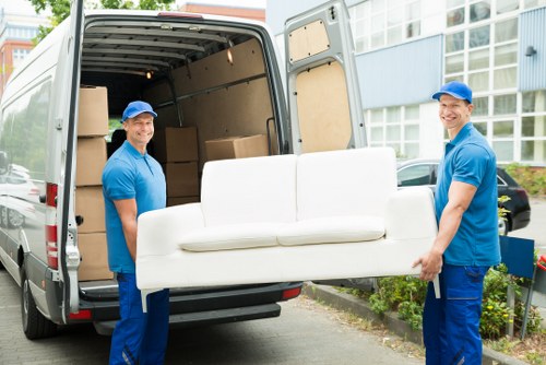 Moving truck service for relocations in South Kensington