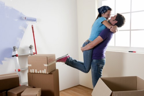 Efficient relocation with a moving truck in South Kensington