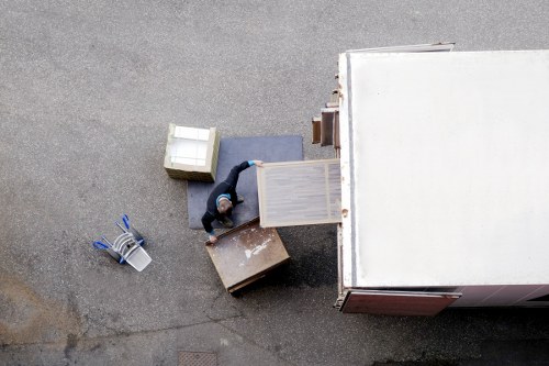 Professional van service handling a flat move in South Kensington