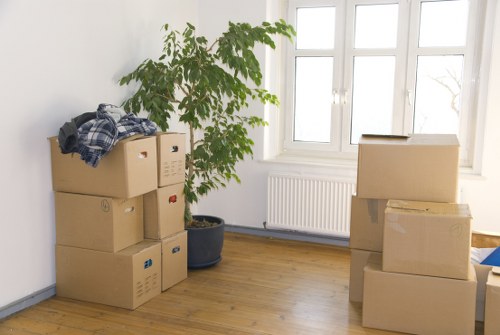 Planning a move with a removal truck in South Kensington
