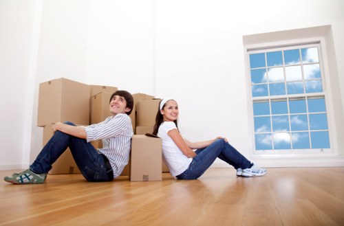 Careful packing for removals in South Kensington apartment