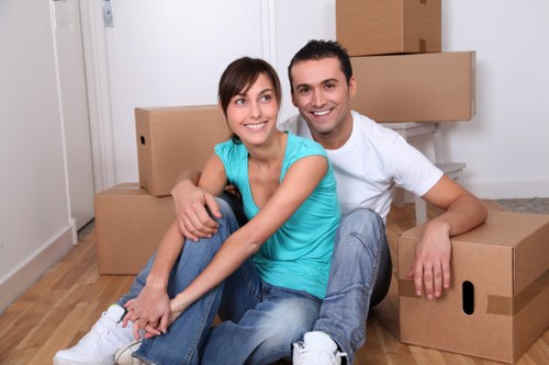 Corporate furniture and IT equipment handling during South Kensington office removals