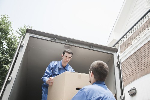Packing belongings safely for flat removals in South Kensington
